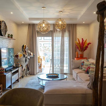 Magnifique Appartement Moderne De 2 Chambres Avec Piscine A 10 Min Du Centre De Marrakech Μαρακές Εξωτερικό φωτογραφία
