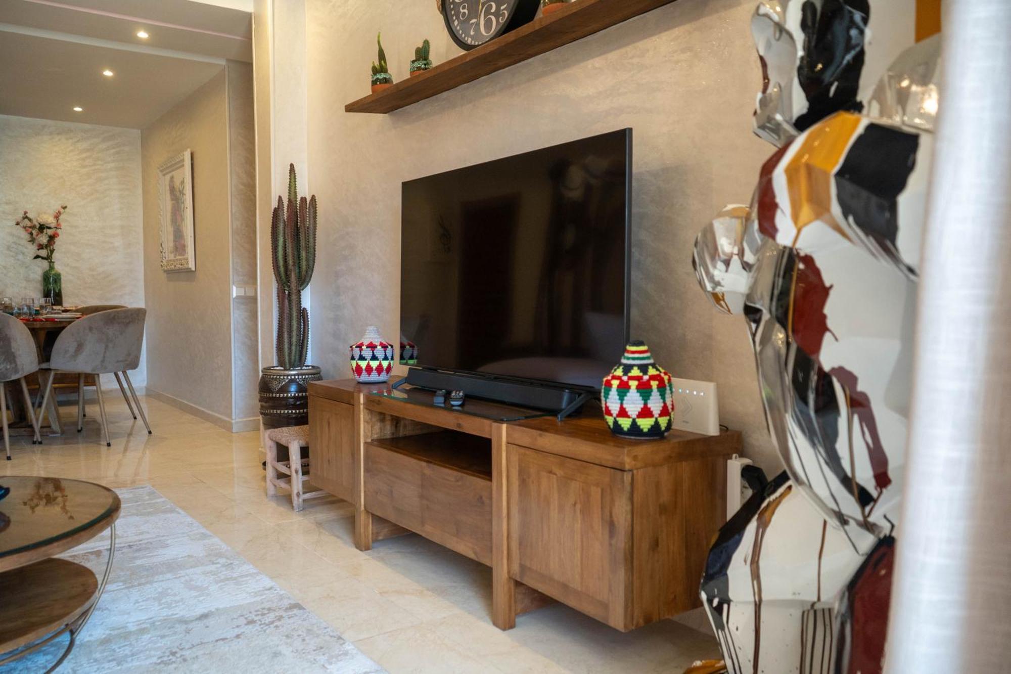 Magnifique Appartement Moderne De 2 Chambres Avec Piscine A 10 Min Du Centre De Marrakech Μαρακές Εξωτερικό φωτογραφία