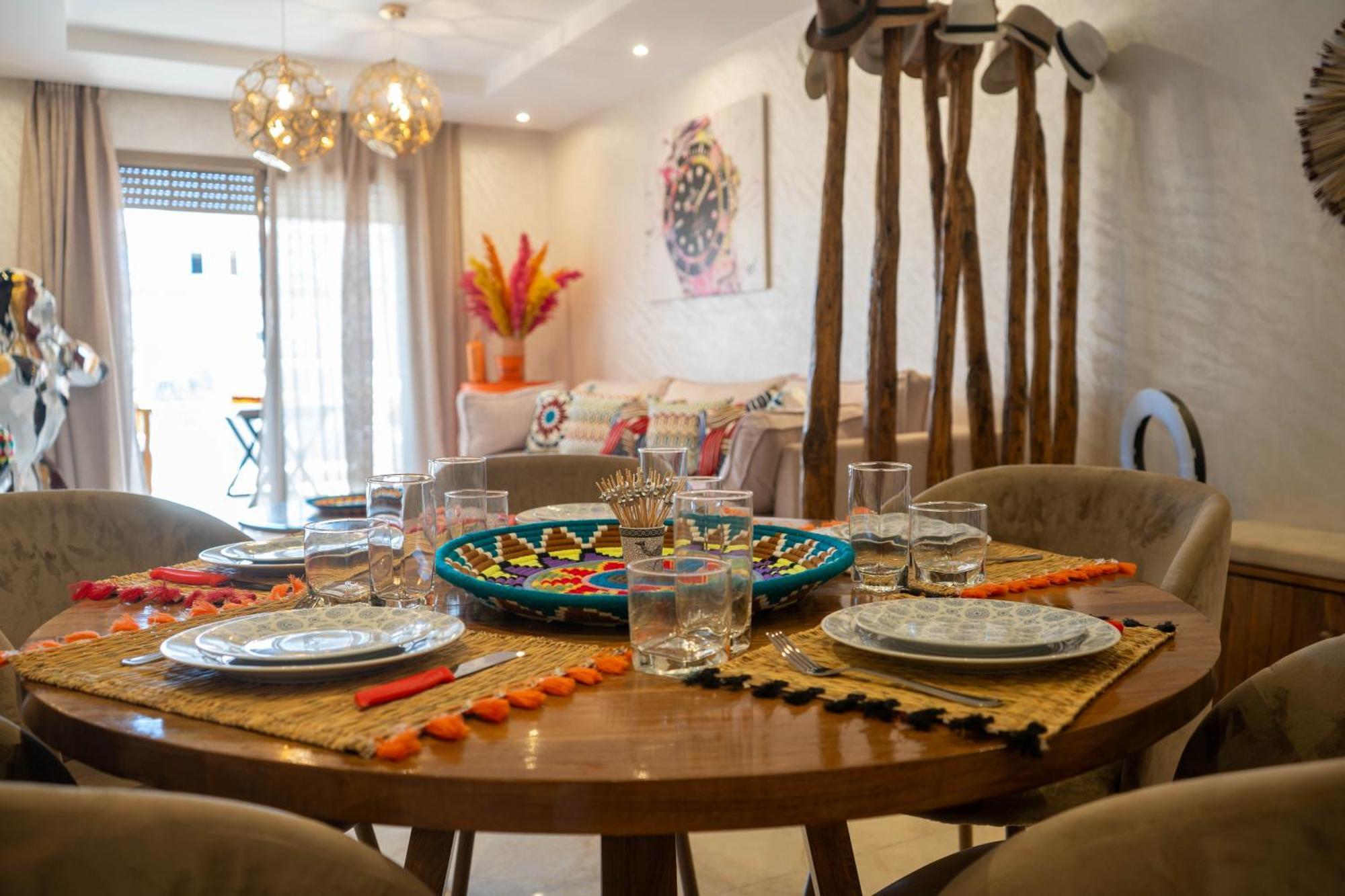 Magnifique Appartement Moderne De 2 Chambres Avec Piscine A 10 Min Du Centre De Marrakech Μαρακές Εξωτερικό φωτογραφία