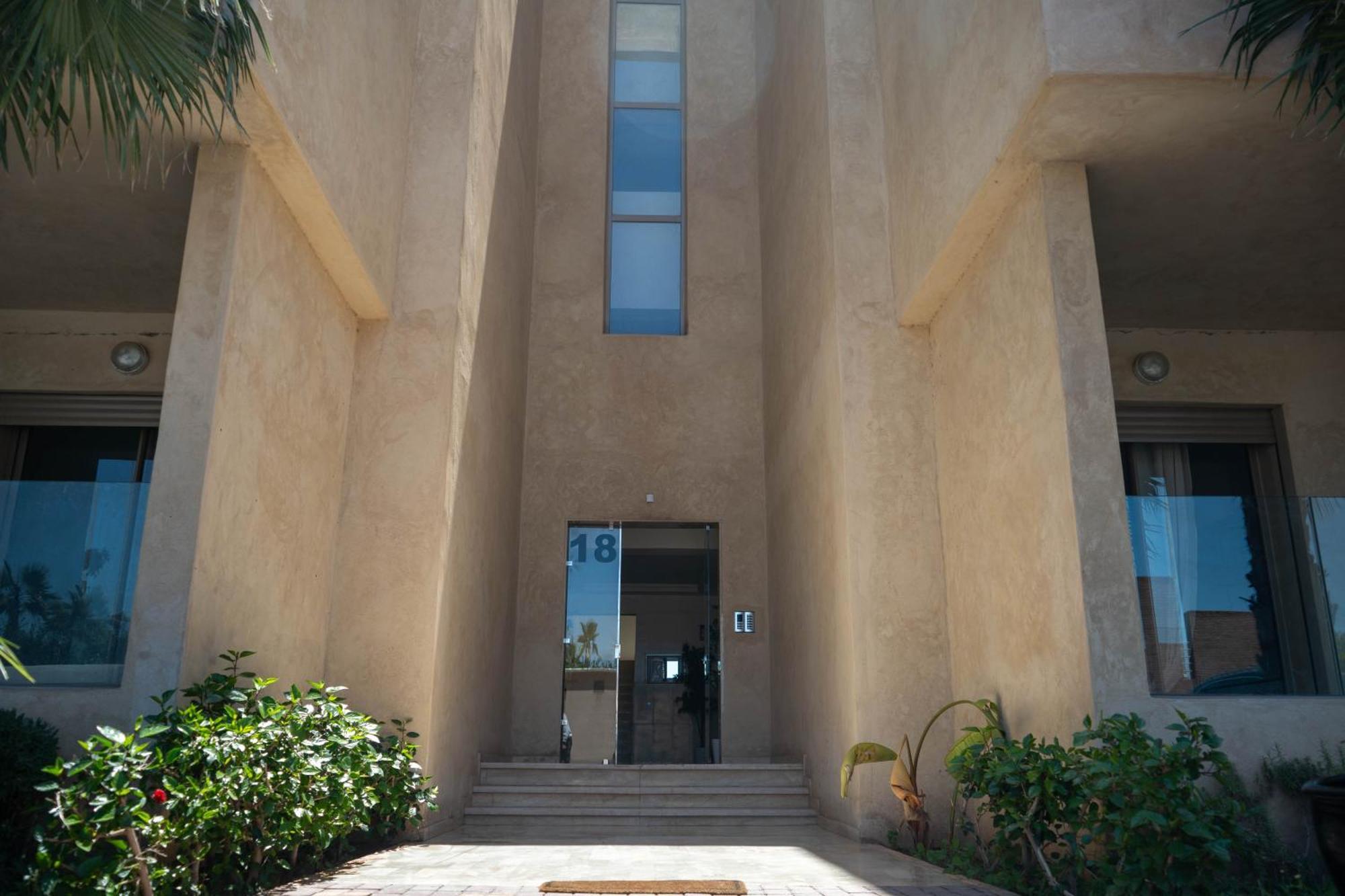 Magnifique Appartement Moderne De 2 Chambres Avec Piscine A 10 Min Du Centre De Marrakech Μαρακές Εξωτερικό φωτογραφία
